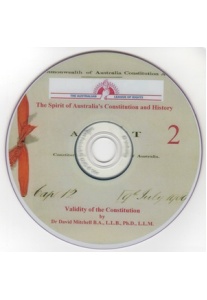 Validity of the Constitution (Dr D.Mitchell)