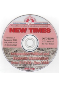 NEW TIMES on DVD ROM