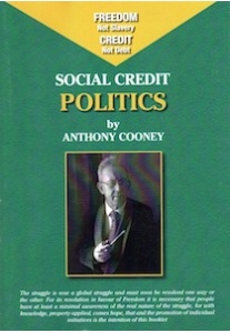 Social Credit Politics <br />(Anthony Cooney)
