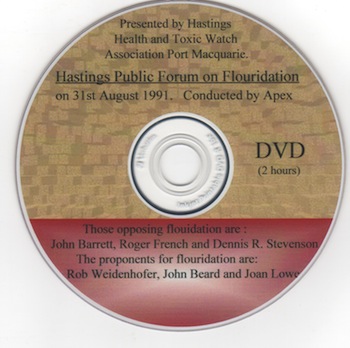 Veritas Books: Hastings Public Forum on Fluoridation