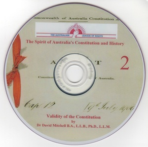 Veritas Books: Validity of the Constitution Dr D.Mitchell