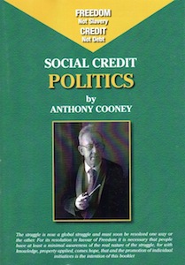 Veritas Books: Social Credit Politics Anthony Cooney