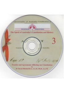 Treaties and Agreements Affecting the Constitution (Dr D.Mitchell) m-003