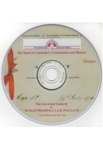 The Governor General (Dr D.Mitchell) m-005