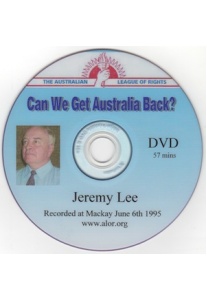Can We Get Australia Back (J.Lee) m-009