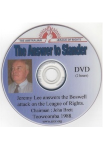 The Answer to Slander (J.Lee Defends ALOR) m-019