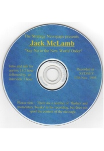 Say No To The New World Order (J.McLamb) m-053