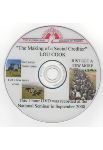 "The Making of a Social Crediter" (L.Cook) m-079