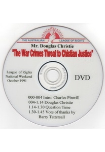 The War Crimes Threat to Christian Justice m-088