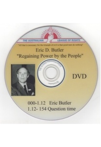 Regaining Power by the People (E.D.Butler) m-0892