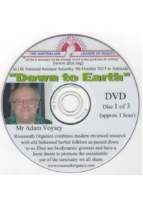 Down to Earth - Mr Adam Voysey, Roseneath Organics m-092
